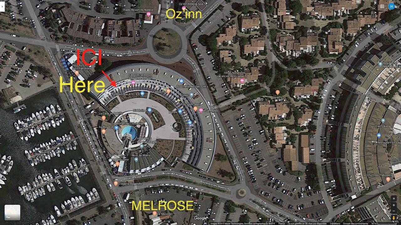 207 Cap D'Agde Naturiste Grand T2 De Standing Avec Garage Εξωτερικό φωτογραφία